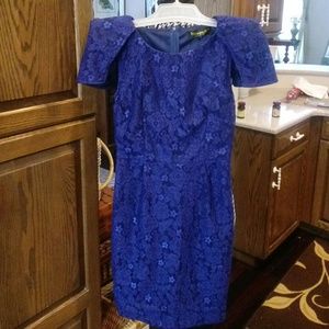 Vintage Angel Eye London Blue Dress Size S